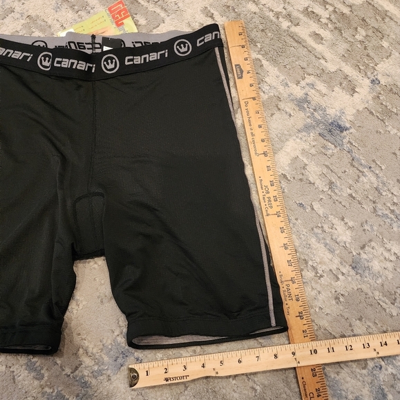 NWT Canari Cycling Gel Padded Brief Shorts mens size XXL - Picture 9 of 13